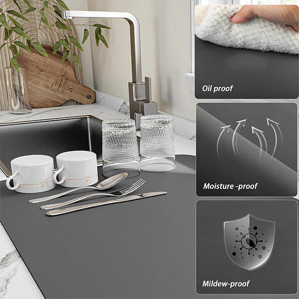 Drymate™ | Absorbent Draining Mat💧 (Buy One Get One Free!)
